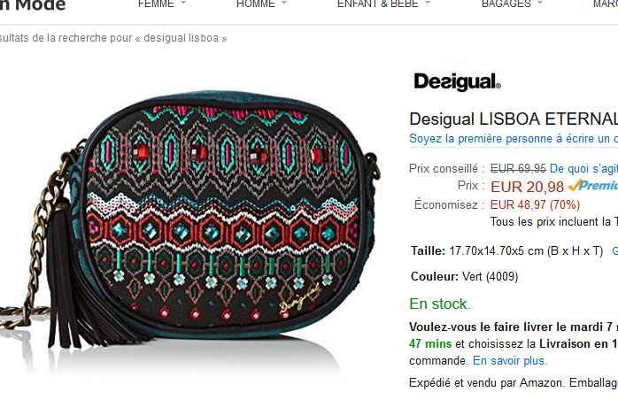 sac desigual