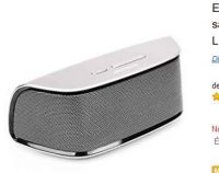 Enceinte alu bluetooth stereo 10 watts à 15€