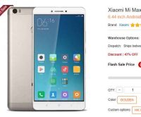 Bon plan smartphone  : xiaomi mi max 128go à 210€ ( 6.44 pouces)