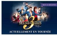 Spectacle Les trois Mousquetaires : billets à prix réduits