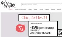 Galeries Lafayettes : les 3 j jusqu’au 1er avril : jusqu’à 70% + 15% en plus