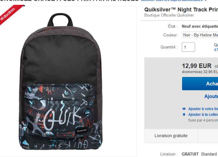 quiksilver dark print