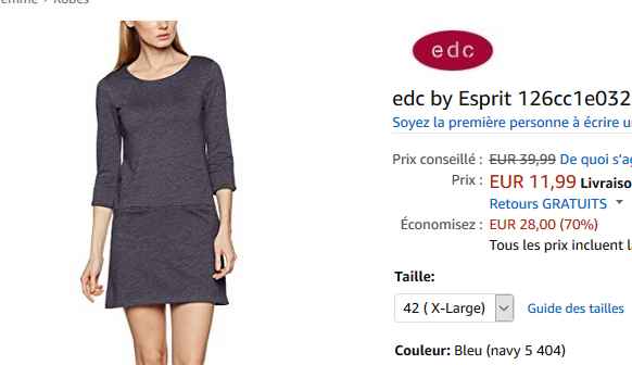 robe esprit