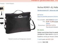 Prix cassé : une sacoche / sac  ROCHAS à 13.99€
