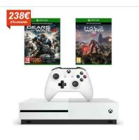 Bon plan console xbox one + 2 jeux  à moins de 200€ ( cdiscount)