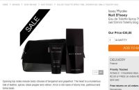Coffret eau de toilette nuit d’issey pour hommes à 36.8€ port inclus