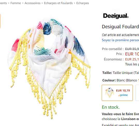 foulard desigual