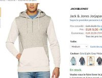 Bonne affaire : un sweat jack and jones pour hommes à 9€ ( 8€ pour les premium)