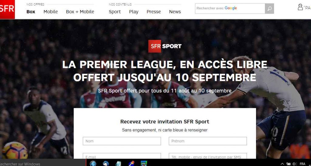 Comment Faire Pour Avoir Sfr Sport Gratuitement