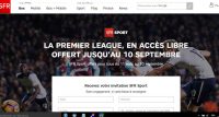 Gratuit : SFR SPORT sans engagement pendant 1 mois