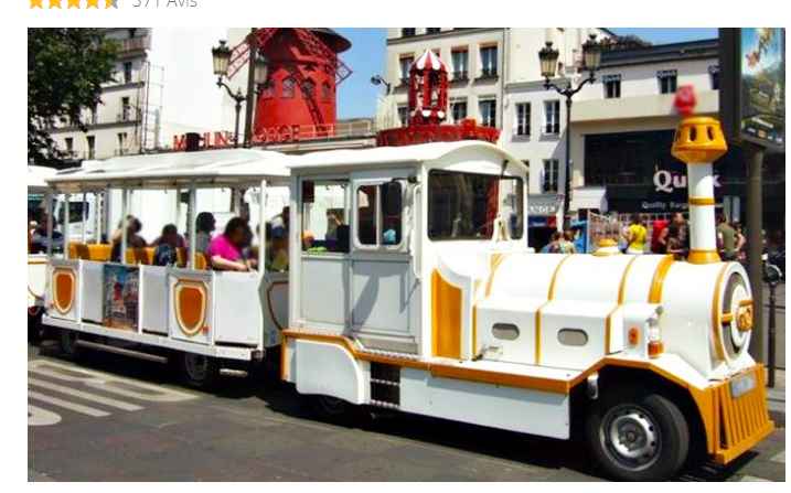 le petit train de montmartre