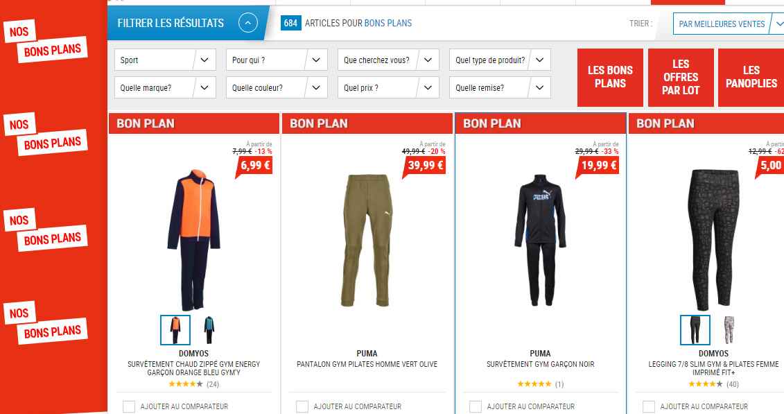 bons plans decathlon