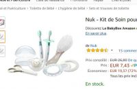 kit de soin nouveau né