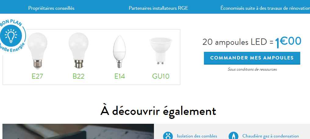 ampoules led