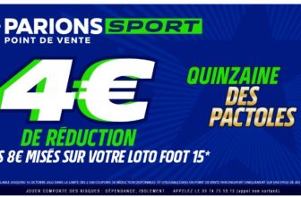 lotofoot 4 euros reduction
