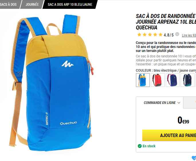 sac à dos