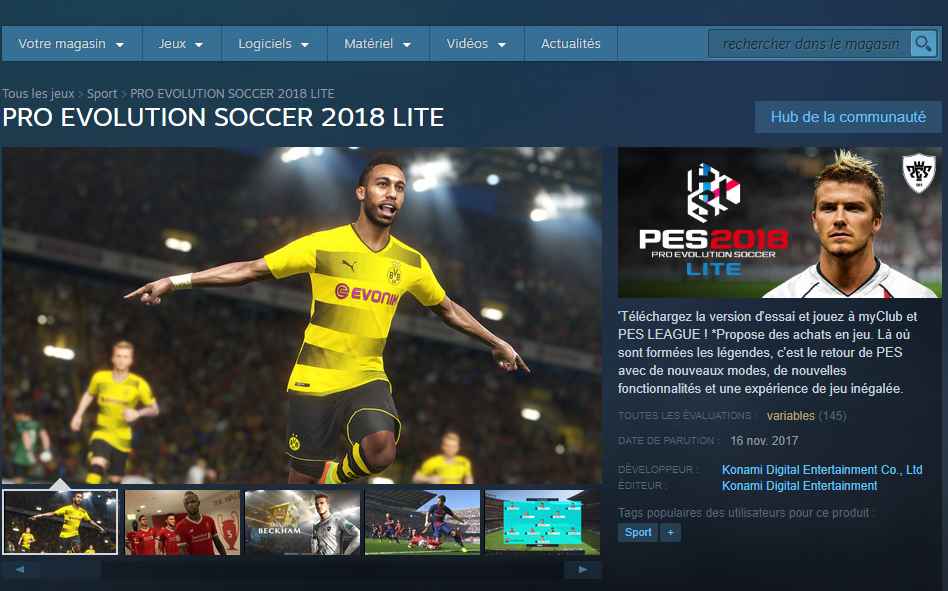 pes 2018