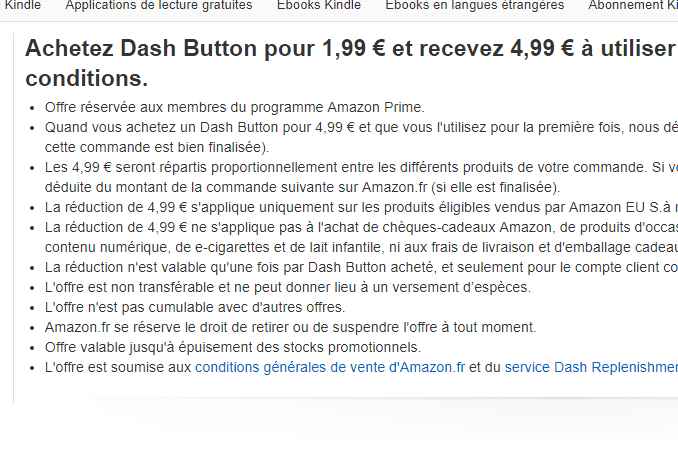 dash button