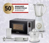 Intermarché ! 50% en bons d’achat sur le petit électroménager les 17 18 avril