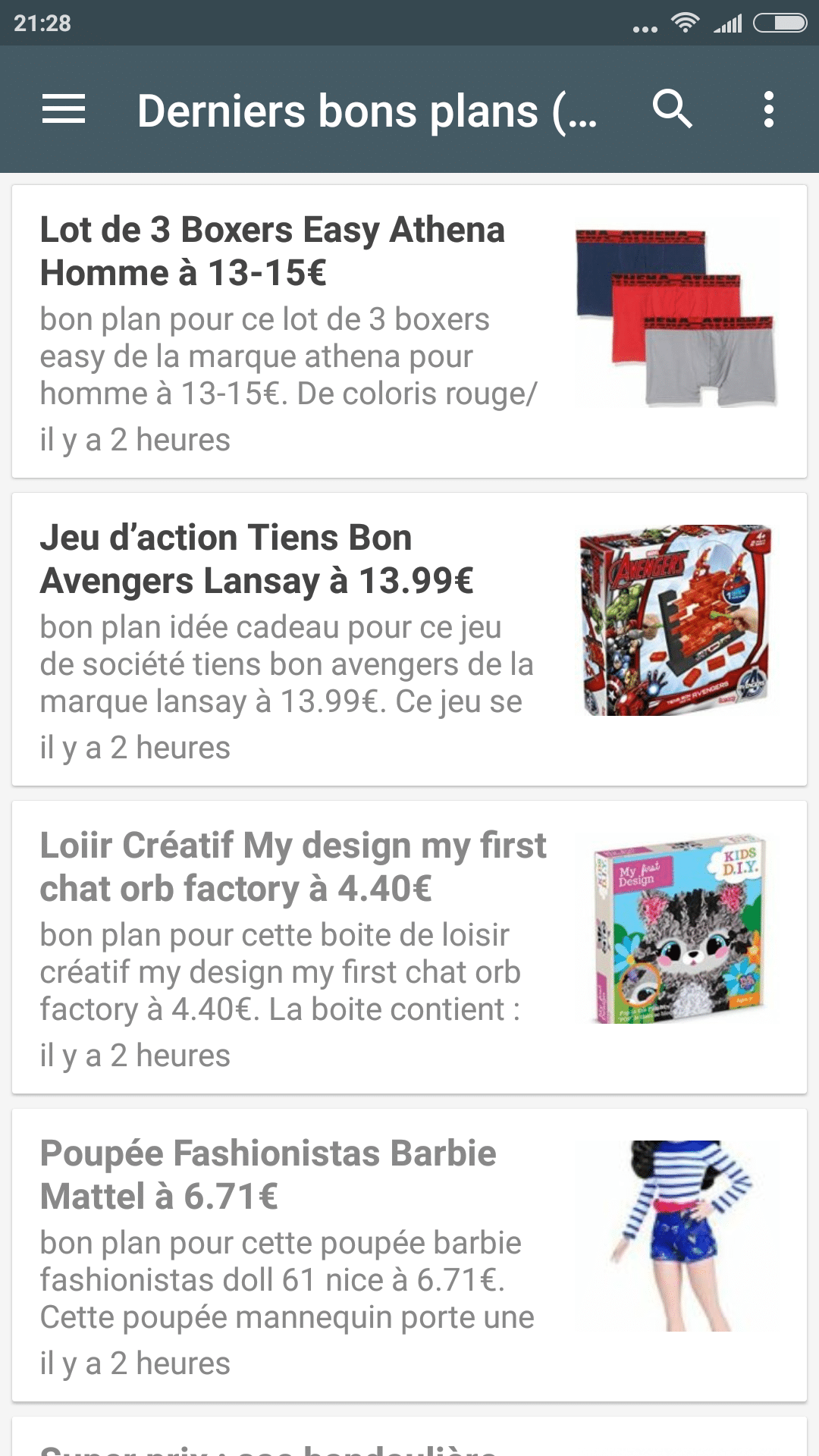 Application Bons  Plans  Astuces  sur Android Bons  plans  et 