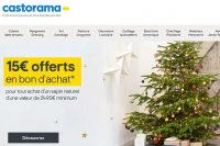 Offre Castorama sapin de Noel 2023  jusqu’au 24  décembre avec 15 euros offerts