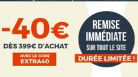 Cdiscount : coupon de réduction de 40€ pour 399€