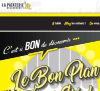 Restaurant La Pataterie : 10 euros de réduction jusqu’au 31 janvier