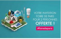 Foire de Paris 2025 : invitations gratuites sur simple demande