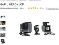 Bonne affaire Caméra go pro hero+ lcd et  une enceinte  google home à 169€