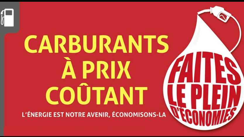 carburant prix coutant