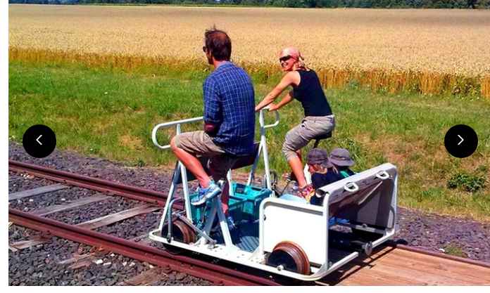 vélo rail Bagnoles-de-l'Orne