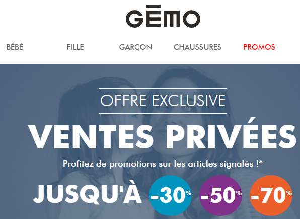 présoldes gemo