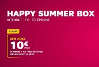 Bon plan  BOX SFR STARTER ADSL à 10€ par mois pendant 12 mois