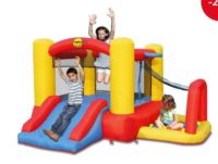 Super prix pour  des aire de jeux gonflables chez Auchan avec jusqu’à 60% de réduction