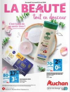 catalogue beauté auchan