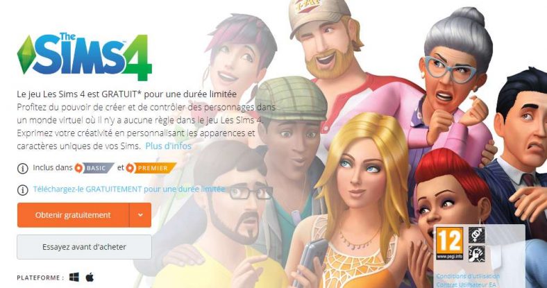 Gratuit: le jeu les SIMS 4 pour PC Windows - Bons plans et Astuces