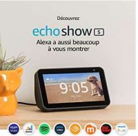 Promo Ecran connecté Amazon ECHO SHOW 5 pas cher à 34.99€ au lieu de 54.99€ !