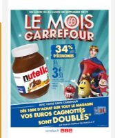 Super Catalogue Carrefour du 23 au 30 septembre … avec Credit doublé sur la carte