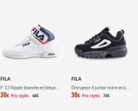 Promo Chausport … 30€ les paires de chaussures FILA