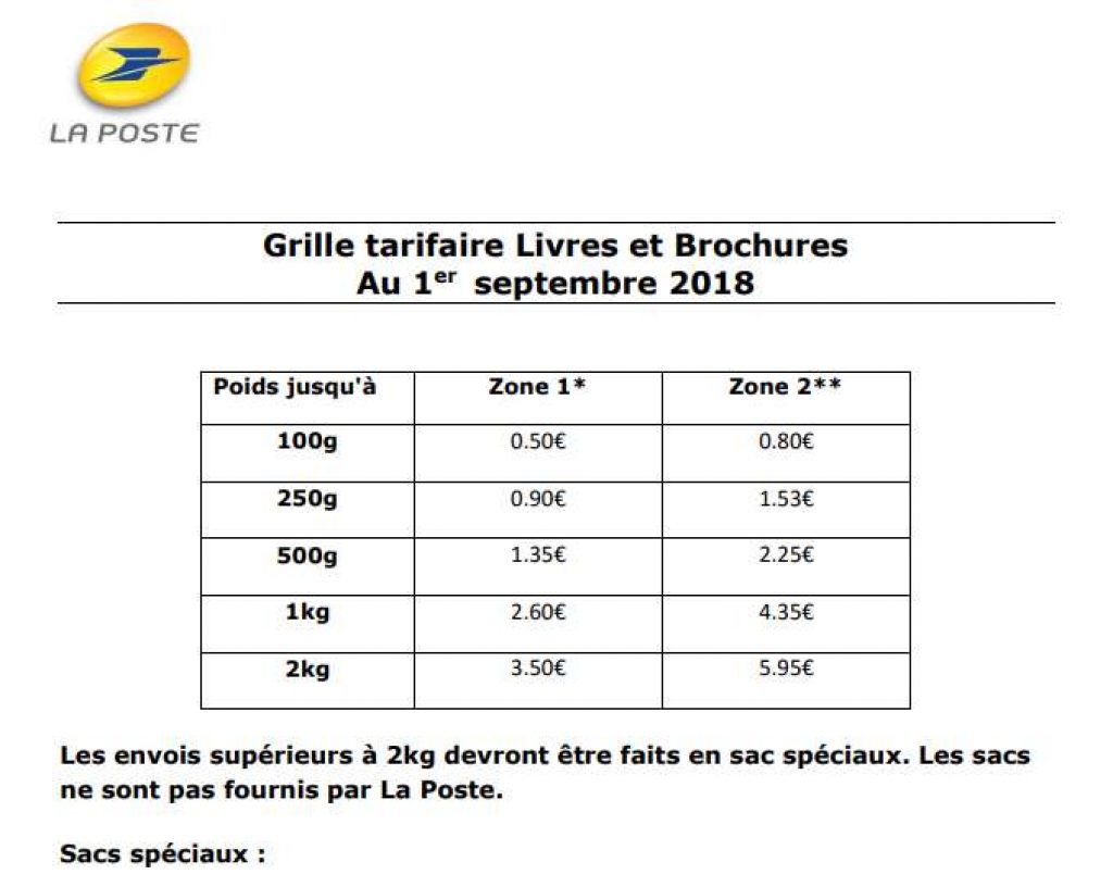 Les envois à l'étranger de livres , documents pas chers avec le TARIF LIVRES  ET BROCHURES caché de la poste - Bons plans et Astuces ... pour économiser