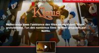 Le film d’animation KLAUS gratuit sur NETFLIX du 15 au 17 Novembre