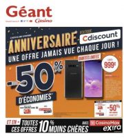 Geant Casino prospectus 18 – 24 Novembre: 50% sur smartphone, tv …