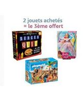 Promo Jouets chez AMAZON : 3 jouets pour le prix de deux
