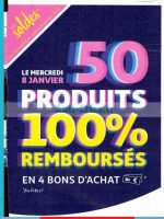Catalogue Auchan du 7 au 14 janvier … soldes + 50 produits 100% remboursés