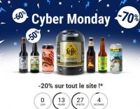CYBER MONDAY SAVEUR BIERES  :  réductions + jusqu’à 40€ de bons offerts