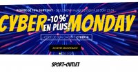 Cyber Monday Sport Outlet : 10% de réduction en plus sur des prix cassés !