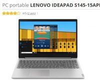 Bon plan PC portable Ryzen 5 Lenovo IdeaPad S340-15API  qui revient à 399€ !