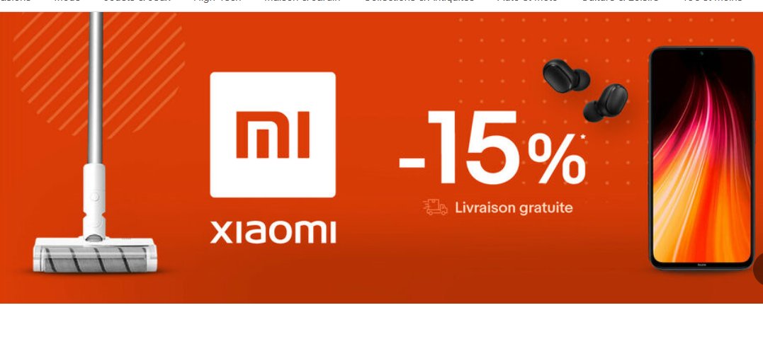 Bon plan appareils XIAOMI : 15% de réduction sur Ebay ...