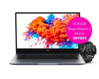 599€ le pc portable HONOR MagicBook 14 + une montre HONOR MagicWatch 2