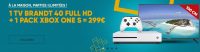 Bon plan : 299€ l’ensemble TV 40 Pouces + pack XBOX One S avec jeux